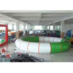 China Kids / Adults Inflatable Swimming Pools 0.9mm PVC Tarpaulin For Family for sale