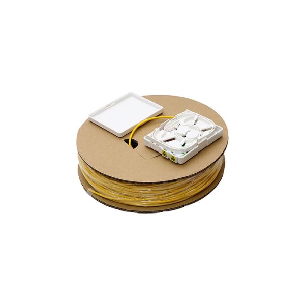 IP20 FTTB FTTX Fiber Optic Terminal Box Optical Fiber Socket Panel