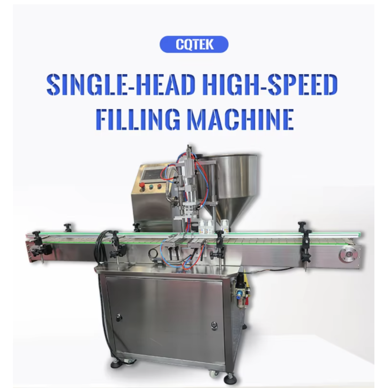Single-head High Precision High-speed Filling Machine for Liquid and Paste Applications