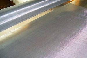 China 200 Mesh Stainless Steel Screen , Square 316 Stainless Wire Mesh Firm Structure on sale