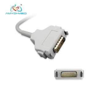 Wholesale 10 Leads EKG Machine Cable DB 15 Pin Connector Compatible Fukuda ME KP-500D from china suppliers