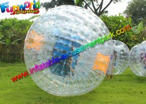 Wholesale 2.5m Inflatable Grass Body Zorbing Ball , Human Hamster Ball With PVC / TPU from china suppliers