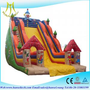 Wholesale Hansel Commcercial kids slide house /inflatable car slide for sale from china suppliers