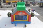 Commercial Giant Bouncy Castle Funny Construction Car / Truck Inflatable Bounce