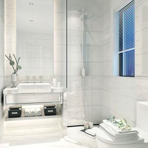 Wholesale 300x600 3D White Gloss Wall Ceramic Tiles for Home First Choice Polished Tile in Foshan from china suppliers