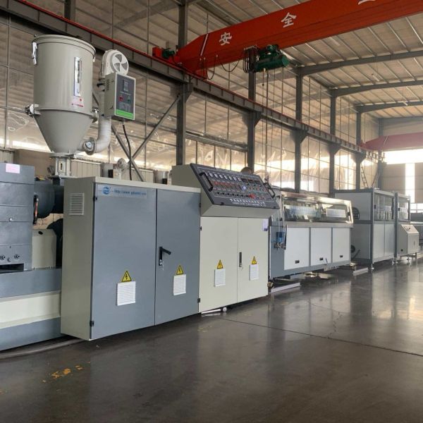 High-Speed PE Prestressed Helical Winding Pipe Manufacturing Machine
