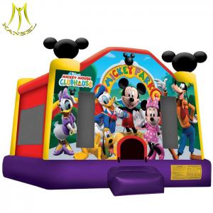 Wholesale Hansel  Kids commercial  indoor play house naughty indoor playground inflatable castle from china suppliers