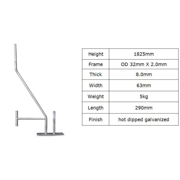 Temporary Windbreak Fence Panels 2.2m width 1.8m height Galvanized