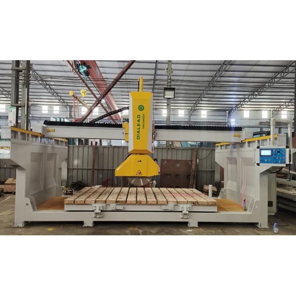 Heavy Duty Stone Cutting Bridge Saw For High Performance Automated Stone Fabrication