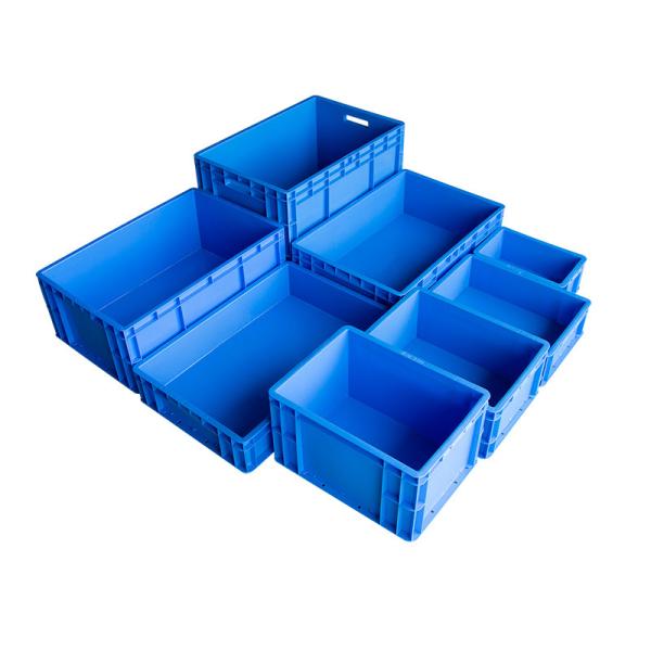 Euro Stacking Box Euro Standard Solid Plastic Container Crate Heavy Loading