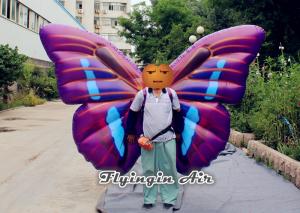 Wholesale Customized Inflatable Butterfly Wings Costumes for Halloween Party and Stage from china suppliers