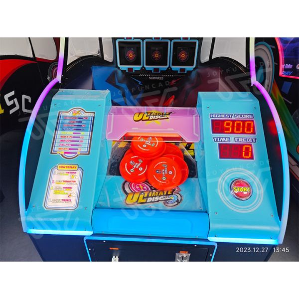 Ultimate Disc Arcade Machine High-Earning Disc Toss Ticket Redemption Game