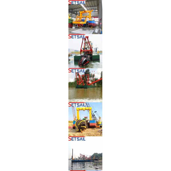 Diesel Engine Generator Sets Cutter Suction Sand Ship for Dredging and Initial Payment