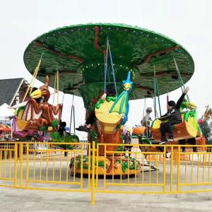 China Theme Park Flying Chair Ride With Dinosaur Cockpit Long Working Life on sale