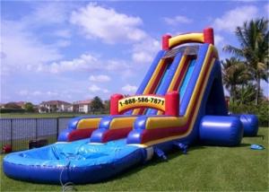 Wholesale Interesting Inflatable Water Slide , Banzai Inflatable Outdoor Water Slide from china suppliers