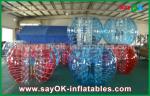 Inflatable Games Rental Popular Colorful Inflatable Soccer Bubble , Human Soccer