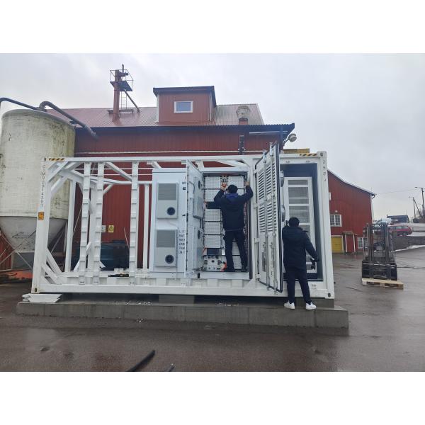 Self Contained Containerized Battery Energy Storage System Customizable 400V -