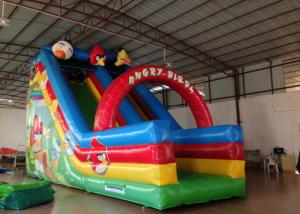 Wholesale Inflatable Crazy Bird Toddler Water Slide , Attractive Jumping Castle Water Slide from china suppliers