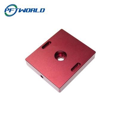 Machined CNC Milling Parts Brush Anodizing Surface Heat Treatment