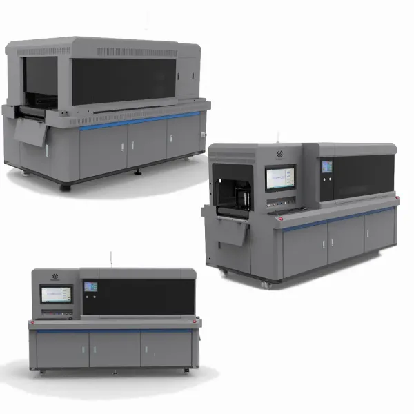 Industrial Single Pass UV Printer with 200 Sqm/H Printing Speed, 1200 X 1200 Dpi Resolution and LED UV Lamp Drying System