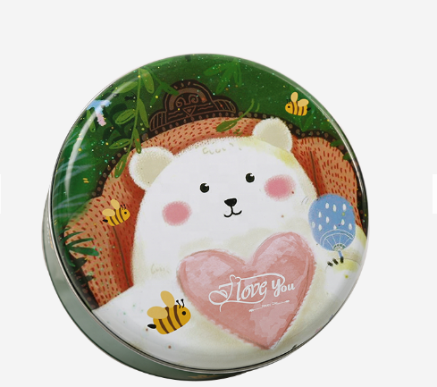 0.35mm Thickness Tinplate Cookie Tin Box Offset Printing
