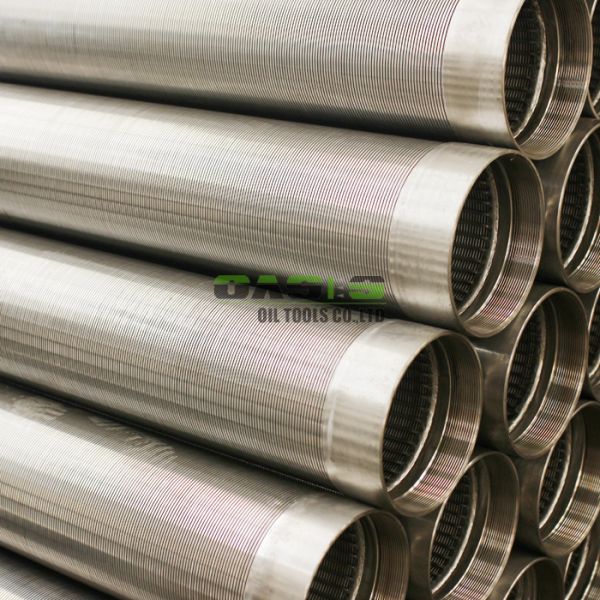 High Pressure Resistant Continuous Slot Screen For Separating / Filtering