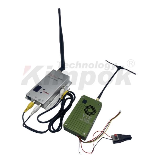 1.2G VTX 1.2Ghz 8W FPV Video Transmitter Receiver Ultra Long Range Video Link Image Transmission Drone VTX