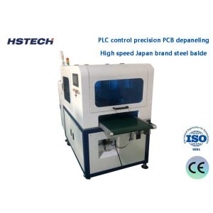 China High Speed Pcb Separator Machine Automatic Moving Blade Type Connect Full Automatic V-Cut Separating on sale
