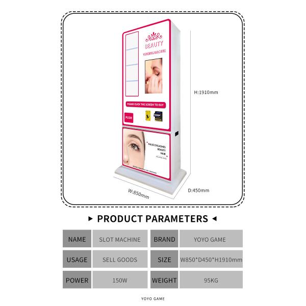 Smart medal Souvenir Coin vending machine Android 18.5-inch LCD touch screen travel vending machine
