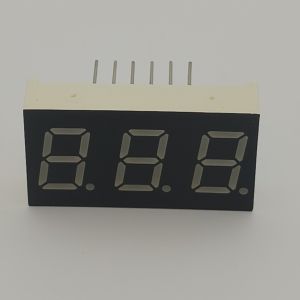 Ultra Bright Blue 7 Segment numeric led display 3 Digit Common Anode
