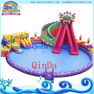 Wholesale Octopus Inflatable Water Slide with Swimming Pool inflatable slide for pool from china suppliers