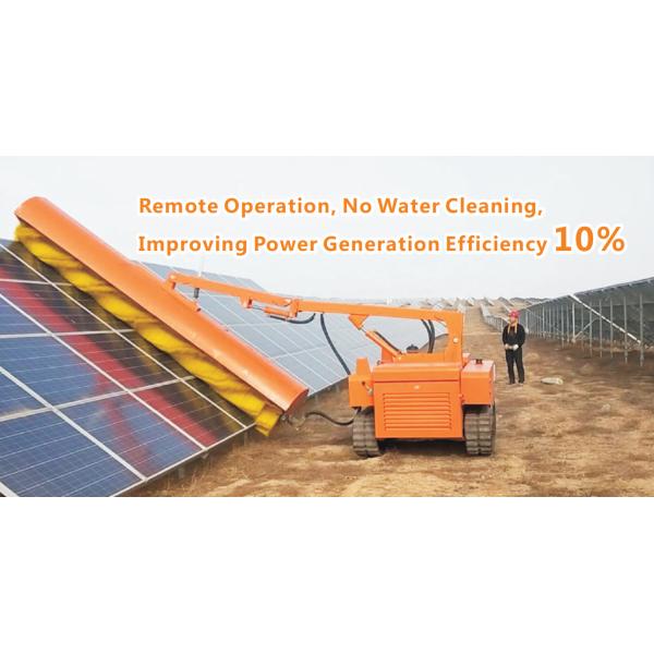A22 Solar Panel Washing Machine Remote Operation No Water Cleaning Robot