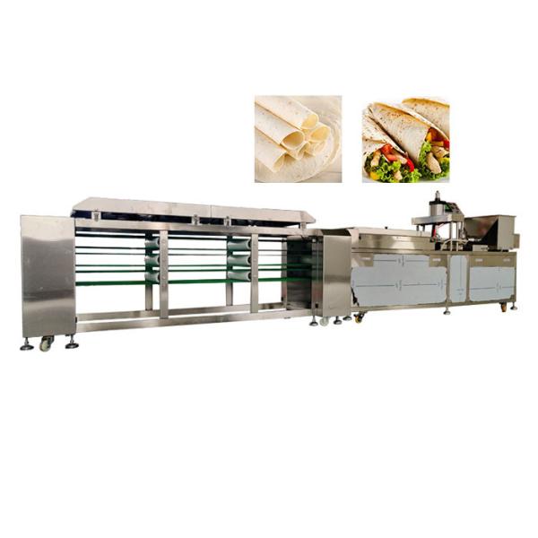 Roti Chapati Corn Tortilla Making Machine Electric Heating 700Pcs/Hour