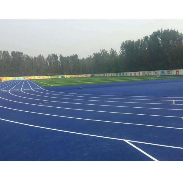 400 Meters Modular Outdoor Flooring Spray Coat System For Athlete Running