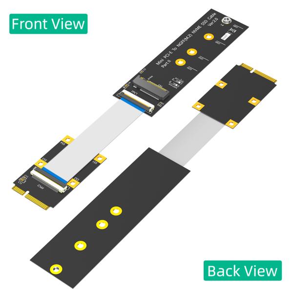 LED 3.3V M 2 NVME SSD Adapter To Mini PCIe Ssd Adapter 3.3V