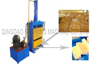 Wholesale Natural Rubber Block Cutting Machine, Hydraulic Single Piston Rubber Bale Cutter from china suppliers