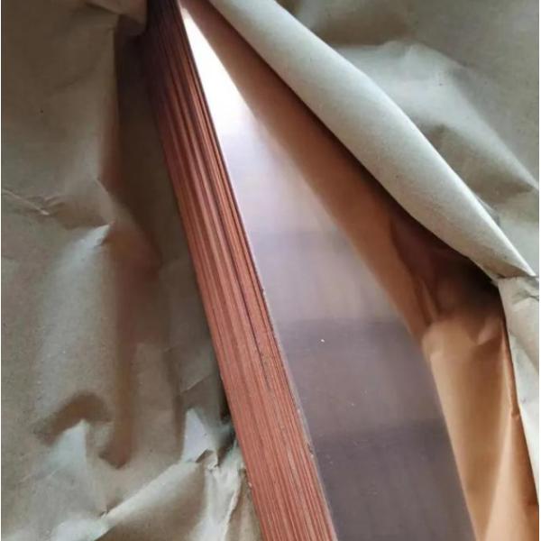 Cathode 99% Pure Copper Sheet Metal Bending Welding Punching