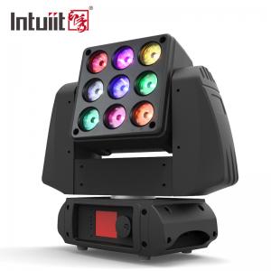 Wholesale IP20 Stage Led Matrix Light 9X10W Rgbw Moving Head Light For Dj Disco from china suppliers