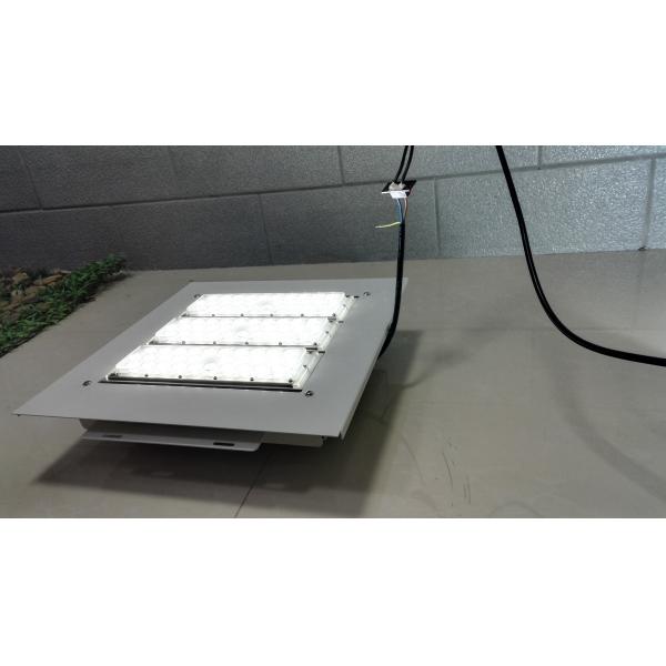 White Retrofit Led Canopy Light 24/36/60/90 Degree Beam Angle For Gas Station 100w