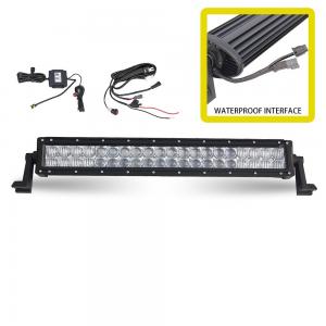 Wholesale 5D Optical Lens Straight Cree Led Driving Light For Truck , 22.5 Inch 120W Led Bar from china suppliers