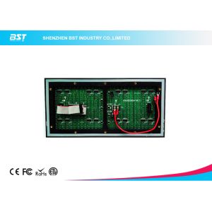 16 x 32 Dots 10mm Pixel Pitch 1R1G Led Display Module dual color 1/4 Scan