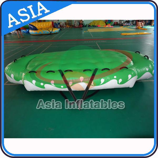 Quality 3.3m X 2.1m Digital Printing UFO Inflatable Water Boat Customized Color for sale