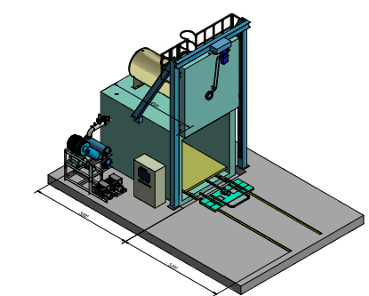 3kW-36MW Vacuum Curing Oven for the transformers core drying ,impregnated coil drying,resin curing