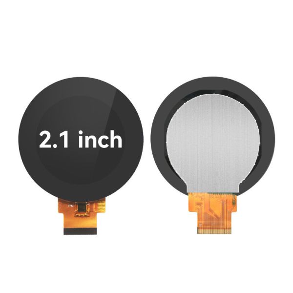 2.1 Inch Round LCD Display YVT021WV-C01 480×480 Optional Touch Screen