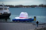 Advertising decoration giant inflatable cowboy hat