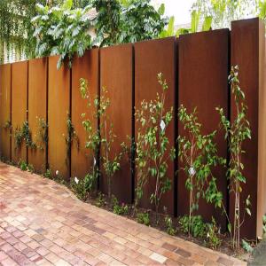 Wholesale Landscape 2mm Decorative Metal Wall Panels CORTEN Laser Cut Sheet Metal from china suppliers
