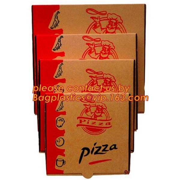 Hot Product Custom Printing Paper Cake Box ,High Quality Handle Pizza Boxes,Logo printed paper pizza packing box in chea