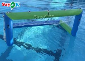 Wholesale Tarpaulin Pool Inflatable Water Toys Soccer Shooting Goal Game from china suppliers