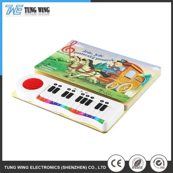 Customized Size ABS Material CE Certified Sound Book Talking Book Educational Toy