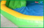 Commercial Inflatable Bounce House With Water Slide , Air Blown Inflatables